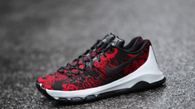 Nike KD 8 Red Floral Releases this Saturday