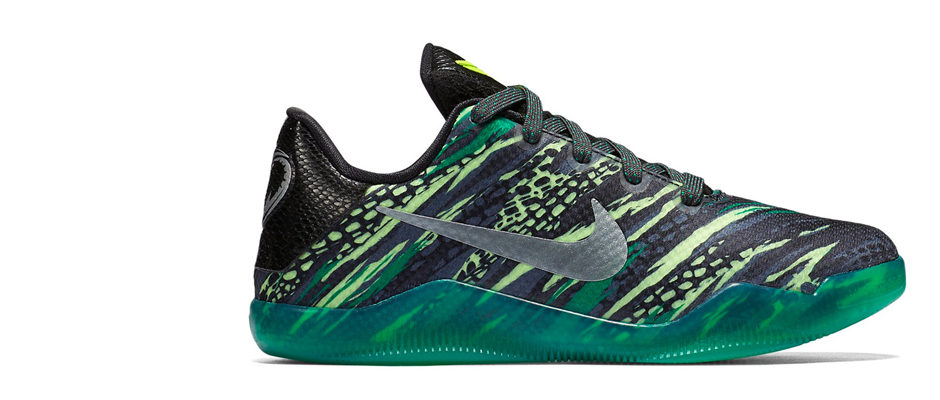 Nike Kobe 11 GS Green Snake Releases Today